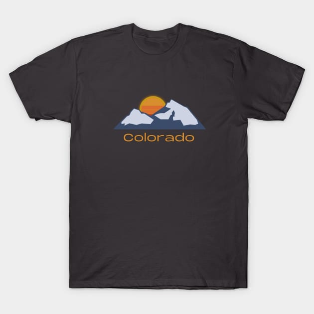 Colorado sun T-Shirt by Castle Rock Shop